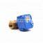 12v electric water valve 1 auto drain valve 2 way brass electric ball valve for water treatment