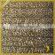 Custom made hot fix beaded crystal mesh for shoe decoration FRM-179
