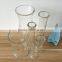 borosilicate 3.3 glass pyrex glass pipe sections good resistance to alkalis and acids