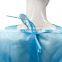Professional aami level 3 protective waterproof cpe sterile surgical medical isolation gowns 3 layers for security