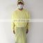 eco-friendly isolation gown PP non woven disposable