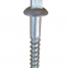 Railroad Coach Screw Spike used mostly on ballasted tracks at open sections