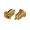 Gold Plated Jack/Female RF Coaxial MCX Connector for Cable and PCB Mount