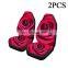 Romantic Roses Seat Cover Front Rear Seat Covers Protector Interior Universal Cushion Styling Seat Protection Car Accessories