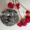 ss stainless steel 410 flat wire dish metal scrubber