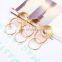 Cool Gold Tone Punk Wide Band New Design Ladies Finger Ring Stack Plain Knuckle Midi Mid Finger Ring O Ring Kit