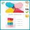 High quality colorful PVC cosmetic bag with zipper
