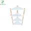 Bamboo Triangle Standing Shelf 4-Tier Storage Shelf In Bathroom