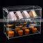 3 Tiers Acrylic Bakery Cabinet Showcase Acrylic Display Case for Cake Donuts Bread