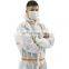 EN14126 Disposable Emergency Coverall Chemical Microporous Taped Coveralls