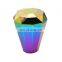 Aluminum Neo chrome rainbow diamond shift knob