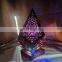 Wood Table Lamp Wood Base Desk Lamp With Remote Colorful Changing 3D Art Illusion Night Desk Light For Gift