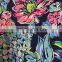 Spandex Rayon Fabric Rayon Jersey Fabric Viscose Spandex Textile Print Tie Dyed Rayon