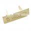 High Quality Bag Hardware Custom OEM ODM Gold Letter Design Metal Logo Plate Brand Logo For Handbags