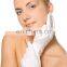 7G Natural White poly cotton Brown PVC Polka Dotted Cheap Gloves