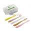 JOHNCOO Luminous Wobblers Soft Bait fishing Worm 57mm 0.64g  Swimbait Luminous Wobbler Soft Lure Trout Artificial Soft Lures