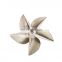 High Speed Stainless Steel Outboard  Racing Marine boat Propeller