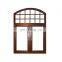 New grille window for Arch aluminum casement window wood grain