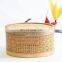 Hot Sale Handmade Bamboo Jewelry Box, Woven storage basket with lid candy basket Wholesale Made in Vietnam