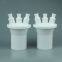 500ml Three-necked PTFE Flask Tetrafluoro Reaction Flask for PTFE Condensation Recovery Device