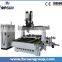 Hot sale 4 axis cnc router engraver machine for curved wood chair carving