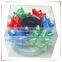 Luxury Accessory Pack - 6 medium confetti bows/3 cops (10m )/6 foil tags
