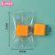 HALAL jam filled cube mango flavor gummy soft candy mango candy