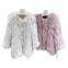 Fashion internet celebrity real hair new raccoon wool fur coat for women in autumn and winter mid-length coat