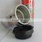 Double wall stainless steel travel mug with paper insert