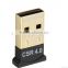 CSR Chip Portable Mini Laptop Connect Version 4.0 USB Bluetooth Adapter for Headset
