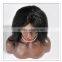 hot selling silky straight weave 100% brazilian human hair silk base full lace wig