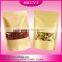 without printing reasealable kraft paper bag with window