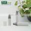Black and white airless pump bottle 5ml