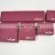 AN402 ANPHY Leather Jewelry Gift Box Crimson Bracelet Gift Box PU Coated 9*9*3.2 cm Gift Packing
