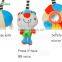 Baby crib hanging toys for newborn baby gift set