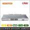 16 port gigabit PoE switch with 48V output IEEE802.3af