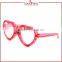 Laura Fairy Wenzhou Custom Promotionl Red Heart Shape LED Flashing Party Sunglasses