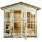 Outdoor steam sauna with CE ETL