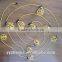 Wires Waterproof Outdoor String Lights / Temporary construction string light