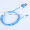 New arrival aluminium alloy USB data cable for mirco usb otg cable / braided usb charging cable