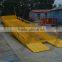 CE certificated mobile container load ramp/yard ramp/forklift platform