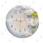 Hand Crafted Porcelain wall stickers clock diy wall clock wall decals/