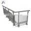 8ft.x36 in. Silver Anodized Aluminium Profile for Glass Railing