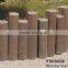 Outdoor Solid Wooden Garden Fence/100% Round Wood Fence
