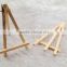 Simple Wooden easel drawing Rack Stand with Custom Color Design
