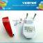 Single Port USB Wall AC Charger Adapter with Euro plug