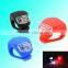 2015 novelty design silicone flashing led light for bike