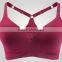 Low price hot sex women's sport bra no trace no rims,gym bra