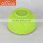 ALLNICE Brand korea style colorful flat bottom stainless steel round rice bowl