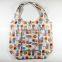 POCKET FOLDABLE SHOPPING BAG WITH CUTOMIZED PRINTING